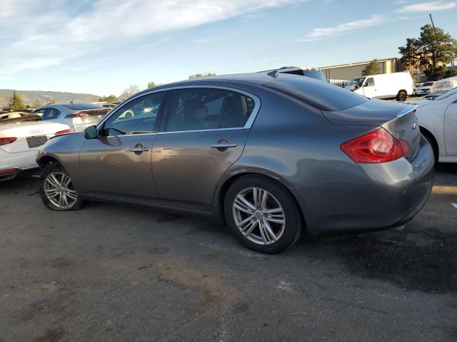 INFINITI G37 BASE 2012 charcoal sedan 4d gas JN1CV6AP7CM623225 photo #3