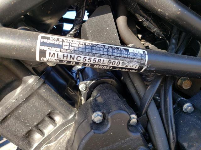 2020 HONDA CBF300 NA - MLHNC5558L5000251