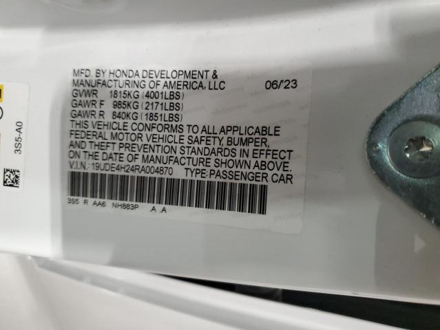 2024 ACURA INTEGRA 19UDE4H24RA004870