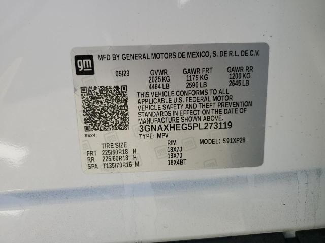 VIN 3GNAXHEG5PL273119 2023 CHEVROLET EQUINOX no.14