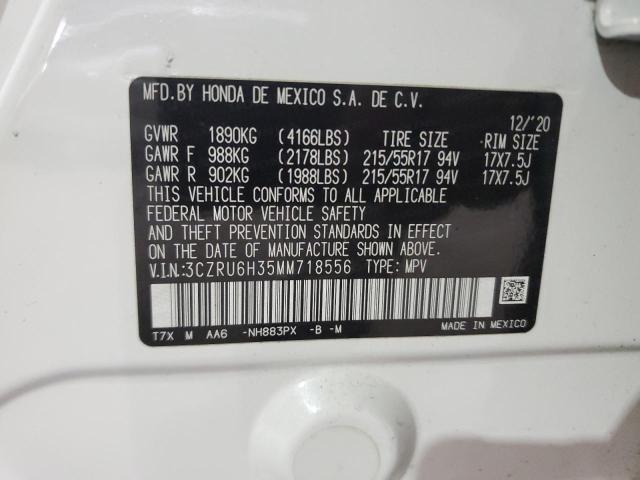 2021 HONDA HR-V LX - 3CZRU6H35MM718556