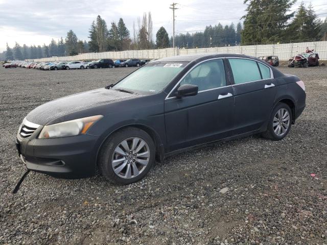 HONDA ACCORD EXL 2011 black  gas 1HGCP3F83BA014576 photo #1