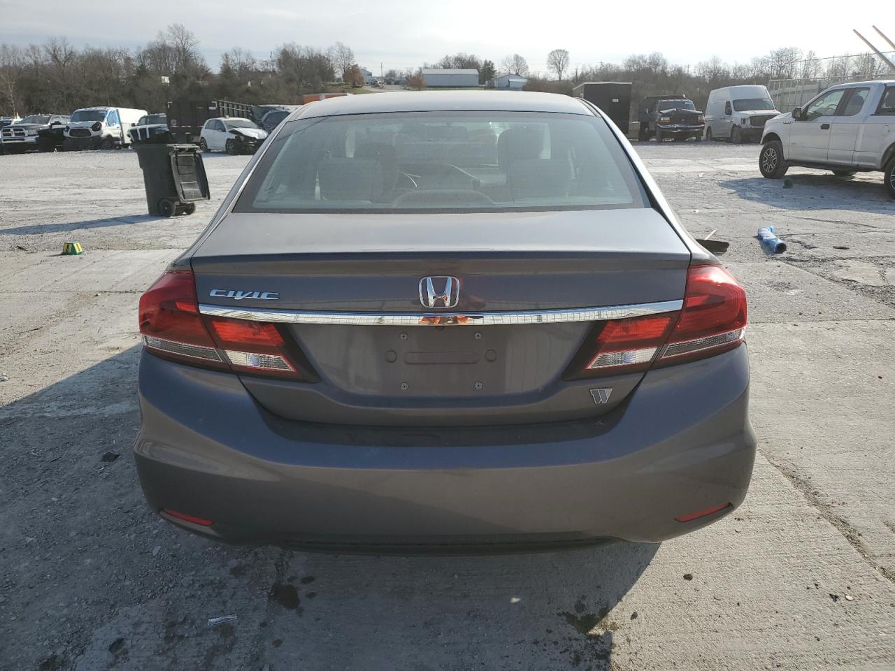 Lot #3024925374 2015 HONDA CIVIC LX