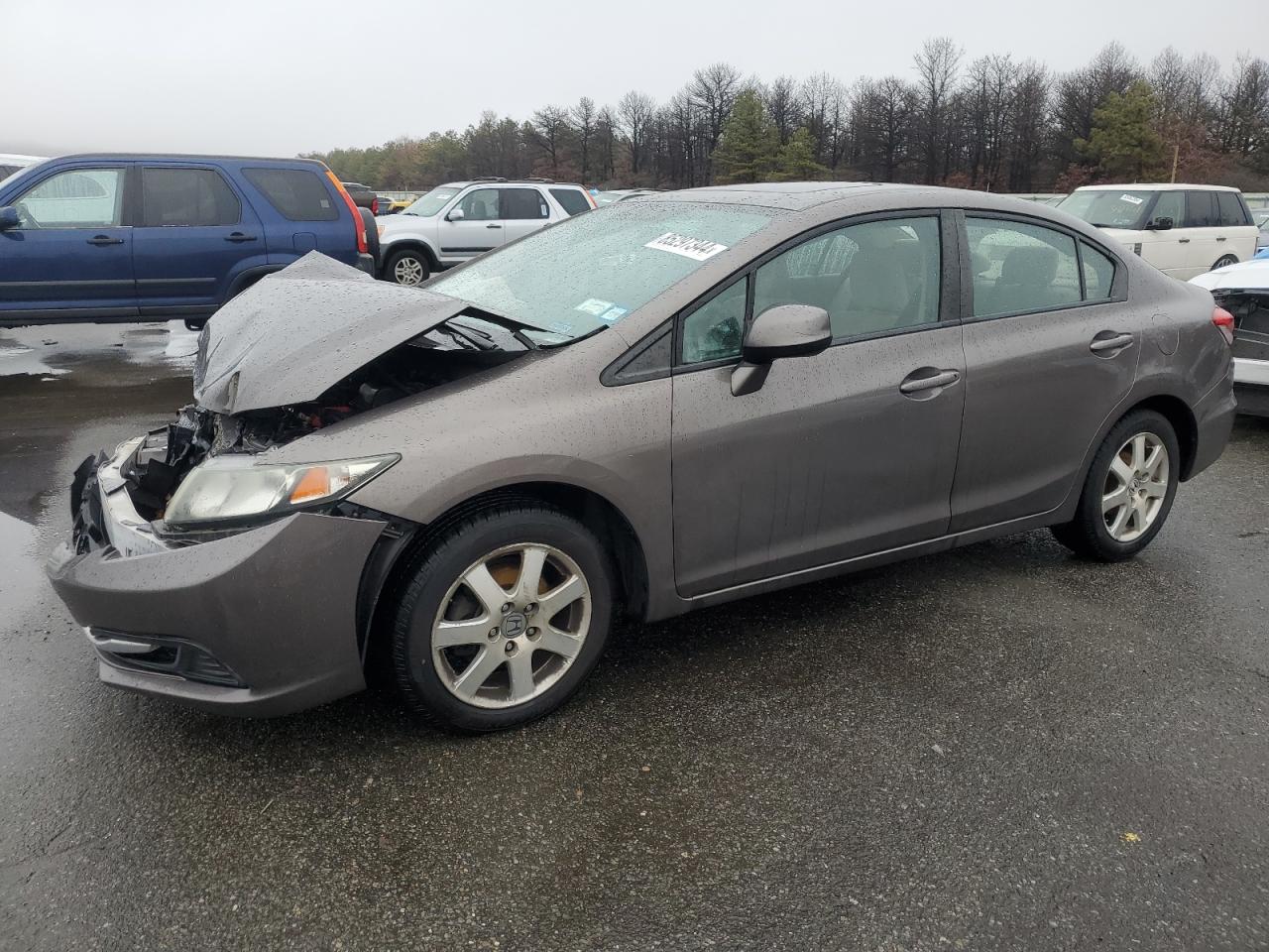 Lot #3027010928 2013 HONDA CIVIC EX