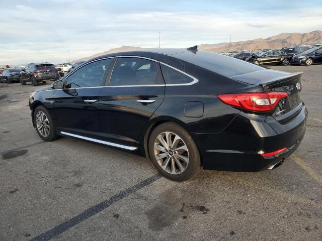 HYUNDAI SONATA SPO 2016 black  gas 5NPE34AF8GH382587 photo #3