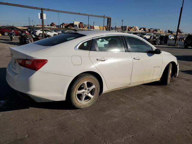 CHEVROLET MALIBU LS 2017 white sedan 4d gas 1G1ZB5ST6HF208181 photo #4