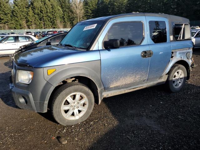 HONDA ELEMENT EX 2006 blue  gas 5J6YH28606L005829 photo #1