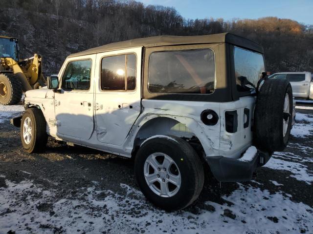 JEEP WRANGLER U 2020 white  gas 1C4HJXDG0LW201057 photo #3