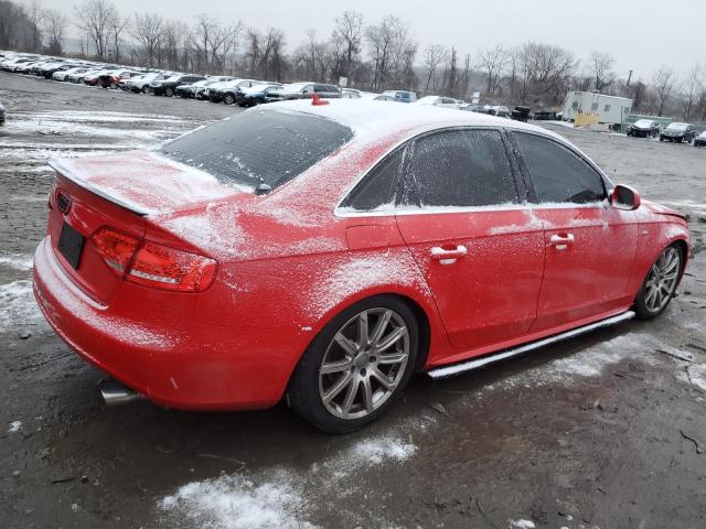 AUDI A4 PREMIUM 2012 red  gas WAUHFAFL6CN000985 photo #4