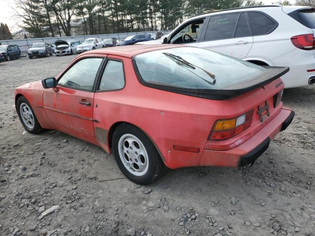 PORSCHE 944 S 1987 red  gas WP0AA0946HN450354 photo #3