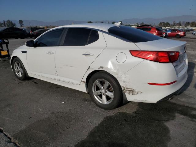 KIA OPTIMA LX 2015 white  gas 5XXGM4A76FG381558 photo #3