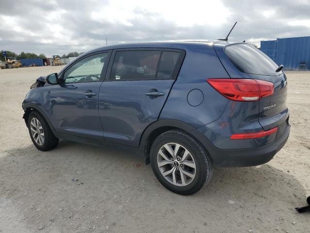 KIA SPORTAGE L 2016 blue  gas KNDPB3AC6G7796869 photo #3