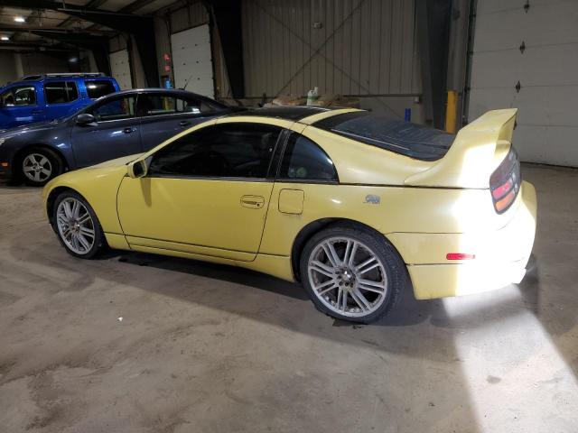 NISSAN 300ZX 1990 yellow hatchbac gas JN1RZ24A3LX015313 photo #3