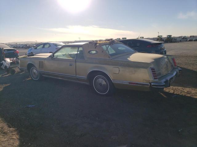 LINCOLN MARK VII 1979 gold   9Y89S680724 photo #3