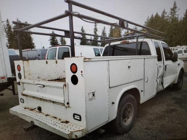 FORD F250 SUPER 2004 white 4dr ext gas 1FTNX20L04EA08664 photo #4
