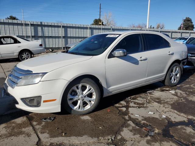 FORD FUSION SE 2012 white  gas 3FAHP0HA7CR193382 photo #1