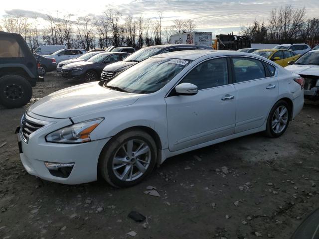 NISSAN ALTIMA 2.5 2015 white  gas 1N4AL3AP7FC457295 photo #1