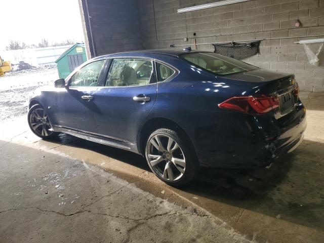 INFINITI Q70L 3.7 2016 blue  gas JN1BY1PR4GM720578 photo #3