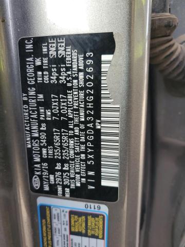 2017 KIA SORENTO LX - 5XYPGDA32HG202693