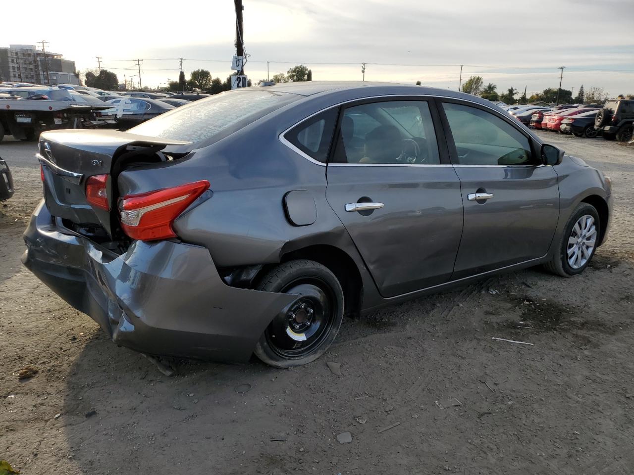 Lot #3032993999 2017 NISSAN SENTRA S