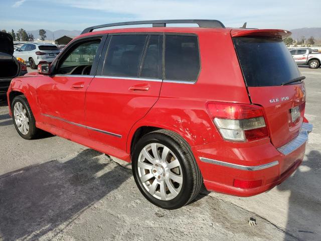 MERCEDES-BENZ GLK 350 2010 red 4dr spor gas WDCGG5GB3AF430760 photo #3