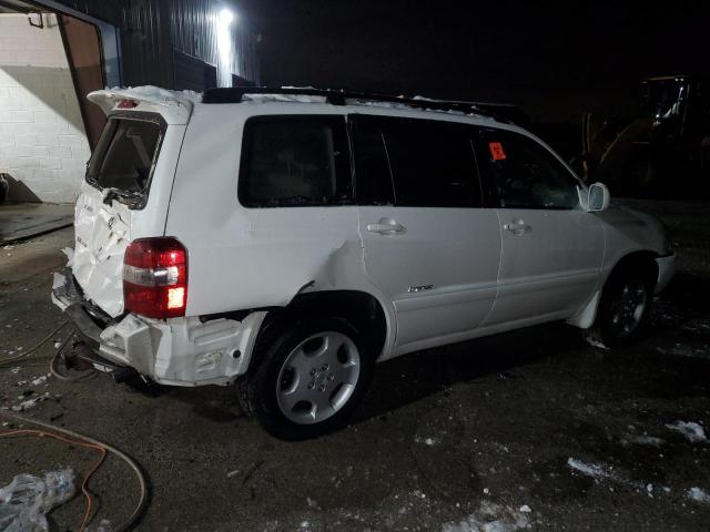 TOYOTA HIGHLANDER 2006 white  gas JTEEP21A360174251 photo #4