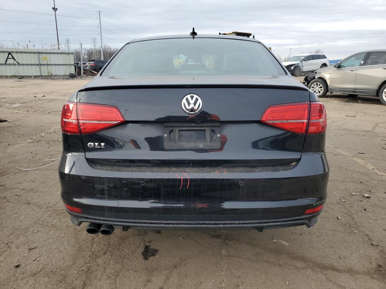 Lot #3034318098 2017 VOLKSWAGEN JETTA GLI