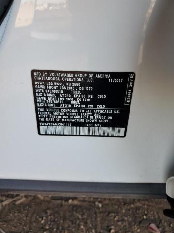 2018 VOLKSWAGEN ATLAS S - 1V2AP2CA0JC541113