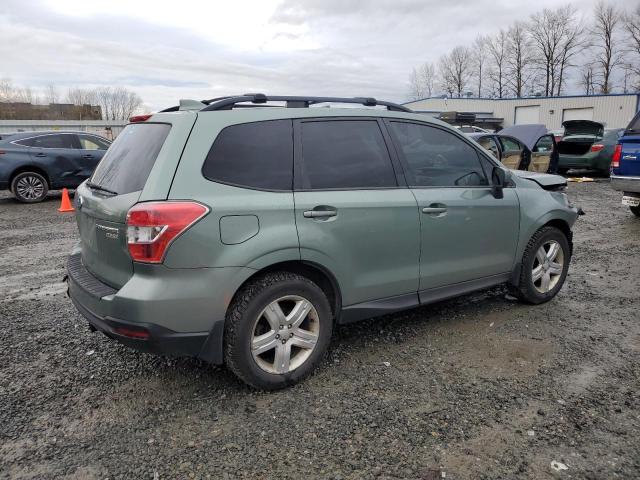 SUBARU FORESTER 2 2016 green  gas JF2SJAFC7GH416069 photo #4