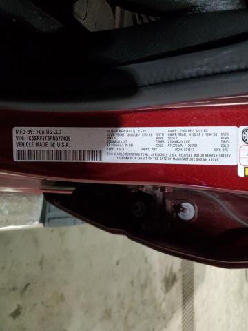 2023 RAM 1500 LARAM - 1C6SRFJT3PN577409