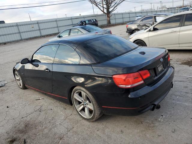 BMW 335 I 2007 black converti gas WBAWL73597PX49086 photo #3