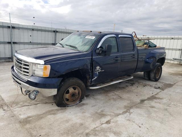 GMC SIERRA K35 2010 blue  diesel 1GT7K2B67AF134444 photo #1