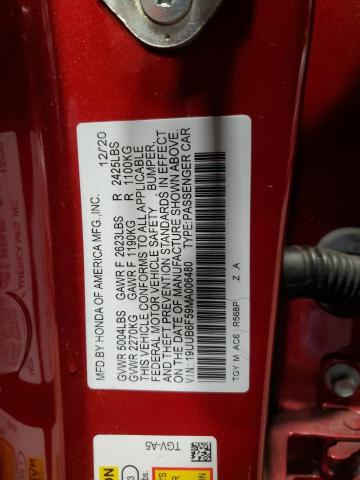 2021 ACURA TLX TECH A - 19UUB6F59MA006480