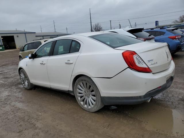 LINCOLN MKS 2013 white  gas 1LNHL9DK2DG601266 photo #3