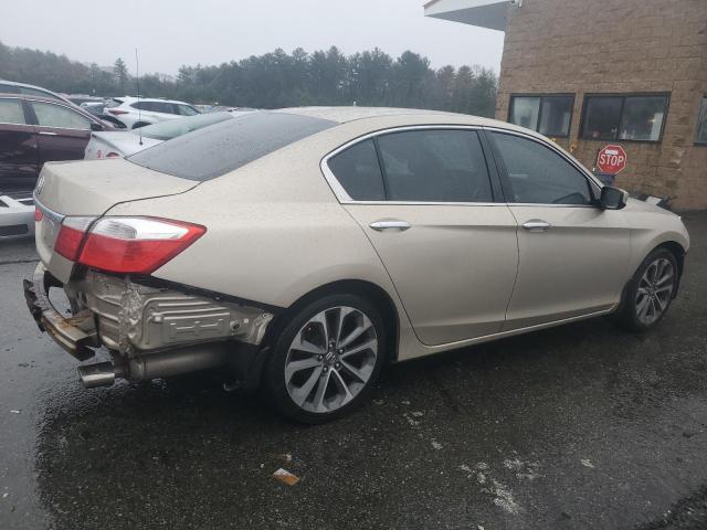 HONDA ACCORD LX 2013 gold  gas 1HGCR2F33DA220542 photo #4