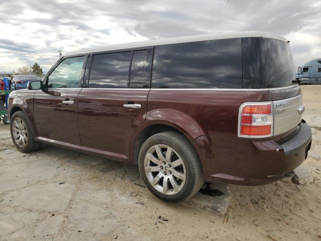 FORD FLEX LIMIT 2009 maroon 4dr spor gas 2FMDK53C69BA25345 photo #3