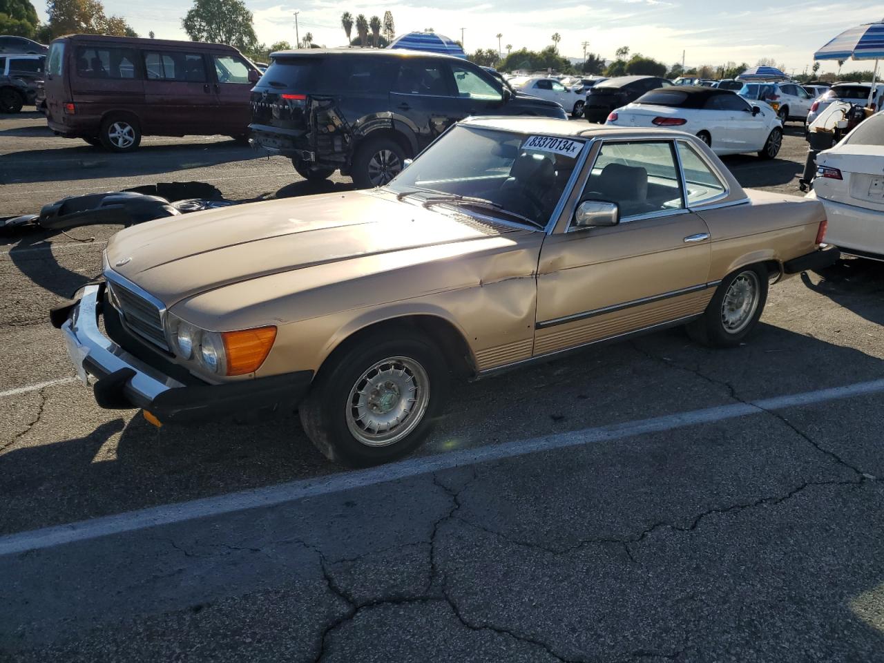 Lot #3044813000 1981 MERCEDES-BENZ 380 SL