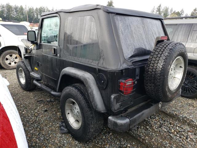 JEEP WRANGLER / 2003 black  gas 1J4FA49S43P343435 photo #3