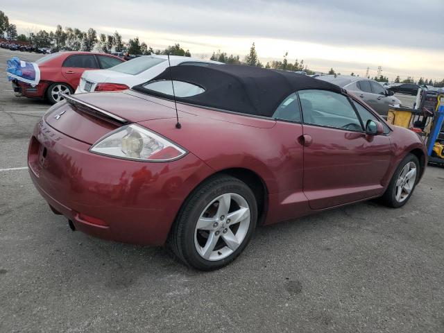 MITSUBISHI ECLIPSE SP 2007 burgundy  gas 4A3AL25F97E008824 photo #4