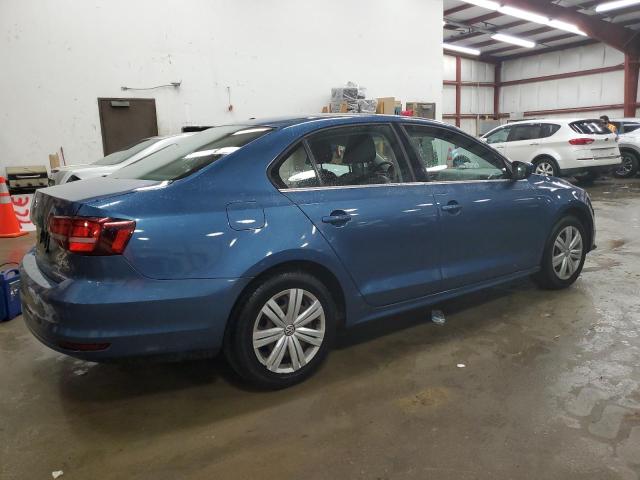 VOLKSWAGEN JETTA S 2017 blue  gas 3VW167AJXHM396303 photo #4