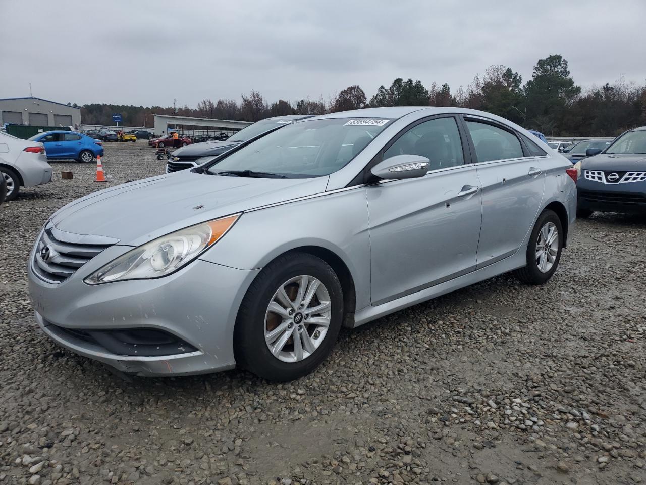 Lot #3024153871 2014 HYUNDAI SONATA GLS