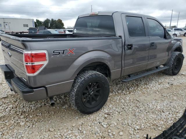 FORD F150 SUPER 2014 gray  flexible fuel 1FTFW1CF9EKD74052 photo #4