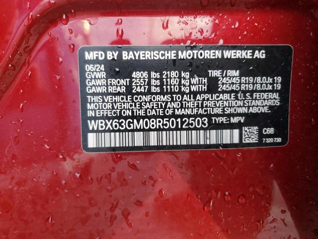 VIN WBX63GM08R5012503 2024 BMW X2 no.13