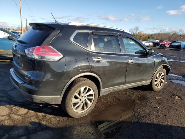 NISSAN ROGUE S 2014 black  gas 5N1AT2MV1EC764843 photo #4