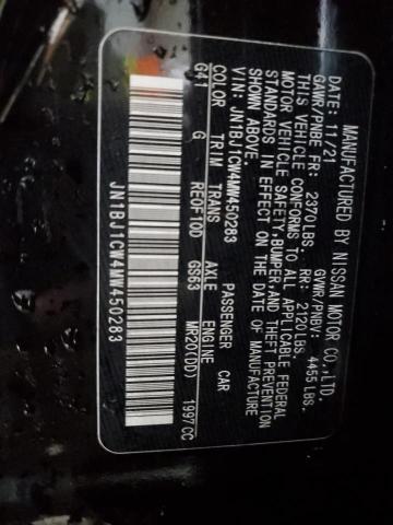 2021 NISSAN ROGUE SPOR - JN1BJ1CW4MW450283
