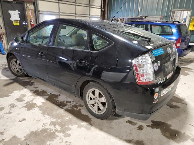 TOYOTA PRIUS 2007 black  hybrid engine JTDKB20U077604943 photo #3