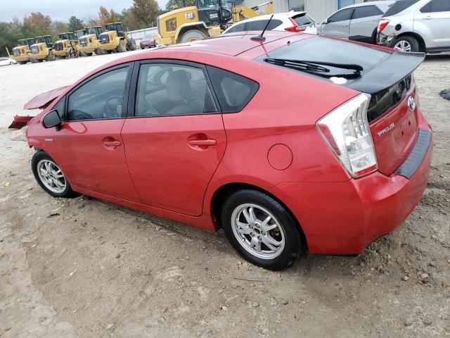 TOYOTA PRIUS 2011 red  hybrid engine JTDKN3DU3B1397239 photo #3