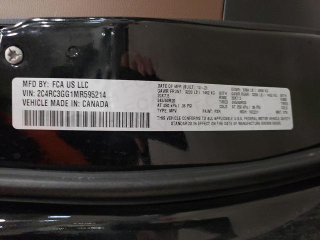 2021 CHRYSLER PACIFICA L - 2C4RC3GG1MR595214