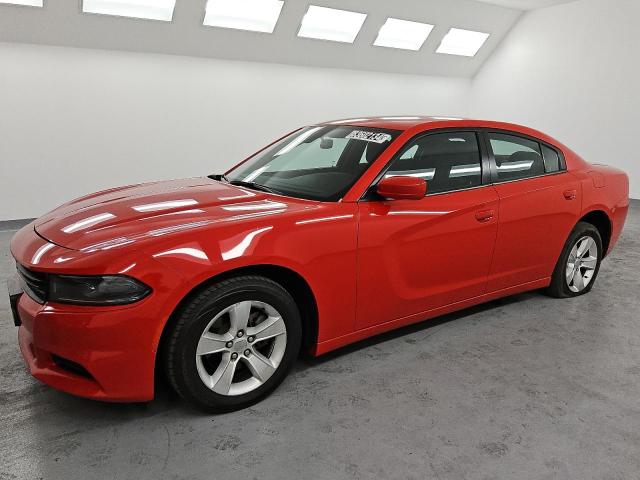 DODGE CHARGER SX 2022 red  flexible fuel 2C3CDXBG5NH165635 photo #1