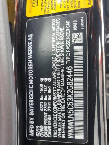 2019 MINI COOPER CLU WMWLN5C53K2G82446